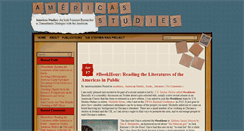 Desktop Screenshot of americasstudies.com